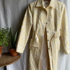 Flattering Spring Dress Jacket!Patterned and cute!